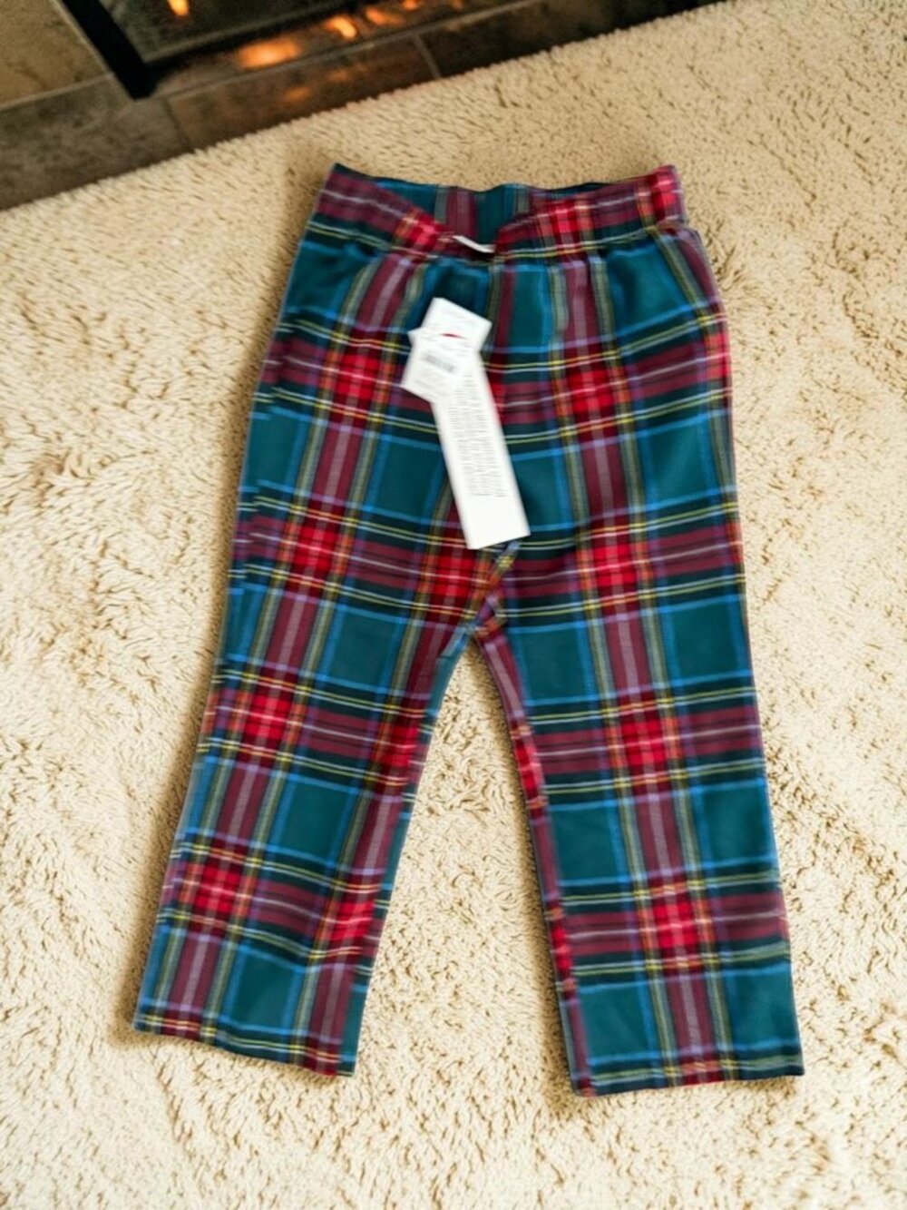 CREWCUTS J Crew Plaid Holiday Pants Size XS NEW NWT